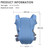 Jingpeng Baby Wrap Carrier Front And Back Carry Backpack Hip Carrier For Newborn, Infant & Toddler