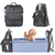 Nordmiex Diaper Bag Backpack With Changing Station, Gray