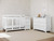 Storkcraft Portofino 5-in-1 Convertible Baby Crib And Changer, White