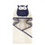 Hudson Baby Infant Cotton Animal Face Hooded Towel, Navy Owl, One Size