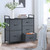 Us In Stock Dresser Organizer With 5 Drawers, Fabric Dresser Tower For Bedroom, Hallway, Entryway, Closets
