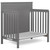 Dream On Me Harbor Full Panel 4 In 1 Convertible Mini Crib, Storm Grey