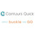 Contours Quick® Lightweight Stroller For Boy Or Girl, Gray
