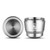 New Stainless Steel Metal Reusable Capsule Refillable Reusable For Nespresso U Coffee Machine For I Cafilas