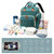 2022new Wzcpcv Diaper Bag Backpack,large Unisex Baby Travel Nappy Diaper Bags With Foldable Crib, Waterproof Baby Bag With Changing Station&usb Charging Port,green