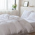 Honeilife Lightweight White Boho Comforter Sets For Queen Bed, Wavy