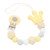 Pacifier Chain Baby New Silicone Baby Pacifier Clip Colorful Pacifier Chain For Baby Teething Soother Chew Toy