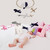 Baby Crib Mobile Airplances Clouds Birds Baby Ceiling Hanging Nursery Decor