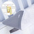 Biloban 3 - Piece Padded Baby Crib Rail Cover Set - Grey & White