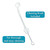 Sippy Cup Conversion Kit For Comotomo Baby Bottles | 2-count | With Weighte