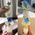 Haakaa Manual Breast Pump With Suction Base And Flower Stopper (4oz/100ml)(blue)