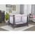 Dream On Me, Zodiak Portable Playard, Grey/pink