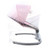 Cncest Pink Baby Swing Bouncer Seat Music Infants Baby Rocking Chair Foldable Remote Control