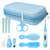 Baby Grooming Kit, Portable Baby Safety Care Set With Hair Brush Comb Nail Clipper Nasal Aspirator Etc For Nursery Newborn Toddlers Infant Girl Boys Keep Clean (8 In 1 )