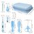 Baby Grooming Kit, Portable Baby Safety Care Set With Hair Brush Comb Nail Clipper Nasal Aspirator Etc For Nursery Newborn Toddlers Infant Girl Boys Keep Clean (8 In 1 )
