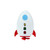 Space Rocket Baby Bath Spray Toy Colorful Water Shower Toy Baby Bathtub Squirt Toy Rocket Abs Baby Bath Spray Toy For Aged 18 Months Baby Toddler Kids Shower Bath Time