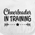 Inktastic Cheerleader In Training Gift Baby Boy Or Baby Girl Bib