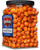 Gourmet Orange Flavored Popcorn By It's Delish, 16 Oz Jumbo Container  Bulk Air Popped Pop Corn Snack - Fruity Orange Themed Candy Confetti  Birthday Party, Events  Gluten Free, Vegan, Kosher