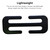 Car Seat Metal Lock Lightweight Seat Belt Buckle Steel Seat Belt Lock Clip Practical Car Seat Locking Clip For Car Children Seat Belt