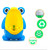 Huntermoon Baby Boy Wall-mounted Hook Frog Potty Toilet Training Stand Vertical Urinal;baby Boy Wall-mounted Hook Frog Potty Toilet Training Stand Vertical Urinal