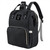 Backpack Diaper Bag For Mom/dad, Multifunctional Diaper Backpack Fashionable Travel Backpack Mummy Bag For Baby Care, Large Capacity, Waterproof, Black
