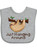 Inktastic Just Hanging Around With Cute Sloth Gift Baby Boy Or Baby Girl Bib