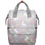 Vbiger Insulated Pockets Large Capacity Zipper Pockets Waterproof Stylish Backpack Diaper Bag, Gray