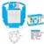 55in Extra Baby Playpen, Steel Pipe Baby Gate Playpens For Babies And Toddlers, Large Playpen With Door Activity Center Play Yard For Baby Fence Indoor