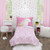Parent's Choice 4-piece Pink Magical Wishes Unicorn Toddler Bedding Set
