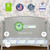 Dream On Me, Twinkle 5" 88 Coil Crib & Toddler Mattress, Blue Clouds I Greenguard Gold Certified I Jpma Certified