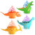 24 Pack Dinosaur Cupcake Wrappers, Dinosaur Party Supplies, Dino Cupcake Toppers,dinosaur Cake Decorations For Kids Birthday Party Supplies