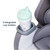 Baby Trend Cover Me Convertible Car Seat, Solid Print Gray