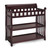 Delta Children Eclipse Changing Table With Pad, Espresso Cherry
