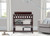 Delta Children Eclipse Changing Table With Pad, Espresso Cherry