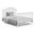 Graco Wilfred 5-in-1 Convertible Baby Crib, White