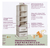 Parent's Choice 6 Shelf Closet Organizer, Grey