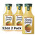 Simply Orange Pulp Free Orange Juice, 52 Fl Oz, 2 Pack