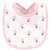 Hudson Baby Infant Girl Cotton And Polyester Bibs 10pk, Cute, Kind And Beautiful, One Size