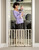 Regalo Wooden Expandable Safety Gate, Wooden Gate, Ages 6 To 24 Months