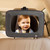 Safefit Baby Wide View Auto Mirror For Car Seat, Baby Car Mirror, Crash-tested And Shatter Resistant, Gray