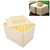 Hemousy Plastic Tofu Box Maker Mould Press Mould Diy Homemade Tofu Maker Pressing Mold Kit