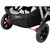Dream On Me Track Tandem Stroller- Face To Face Edition, Black