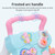 Toddler Trolley Sit-to-stand Abs Musical Baby Kids Early Learning Educational Push Toy With Drawing Board Kid Gift