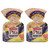 2 Pack Value: Toufayan Bakeries Low Carb Pita Bread, 12 Loaves Total