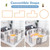 Costway 16 Panels Baby Safety Playpen Kids Safety Activity Play Center W/ Drawing Board