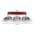 2x Mini Hamburger Presses Nonstick 3 Slot Small Burger Patties Press Triple Beef Burger Maker Mold Machine Meat Kitchen