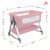 Baby Bassinet, Portable Bassinet Crib, Bedside Sleeper Baby Bed For Newborns Girl Boy Infant With Storage Bag