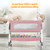 Baby Bassinet, Portable Bassinet Crib, Bedside Sleeper Baby Bed For Newborns Girl Boy Infant With Storage Bag
