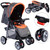 Costway Foldable Baby Kids Travel Stroller Newborn Infant Buggy Pushchair Child Gray