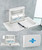 Wall-mounted Diaper Changing Stations, Fold Down Changing Tables For Public Restrooms, And Baby Changing Stations With Storage Box, Adjustable Safety Strap, And Horizontal Design